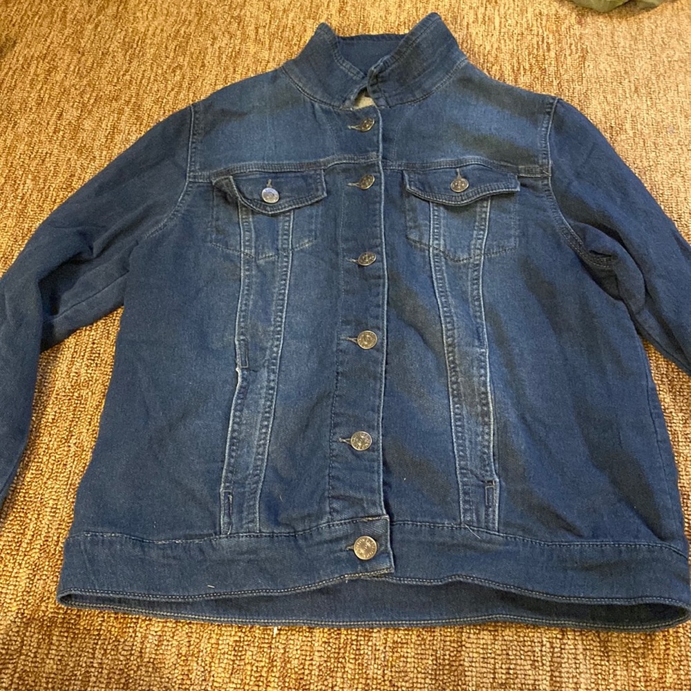 NWOT David Bitton Buffalo fake jean jacket
